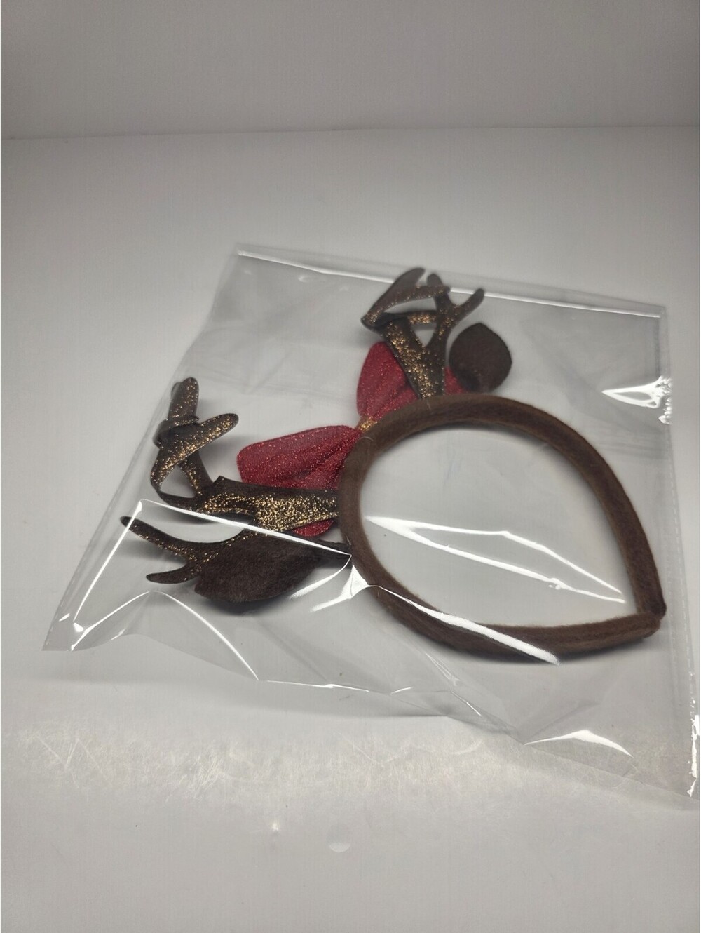 Reindeer Antlers Holiday Headband Deer Ears Christmas Costume Headpiece